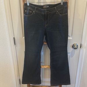 Torrid Dark Indigo Flare Jeans